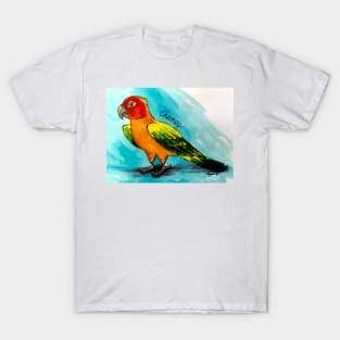 Chesney the Sun Conure T-Shirt